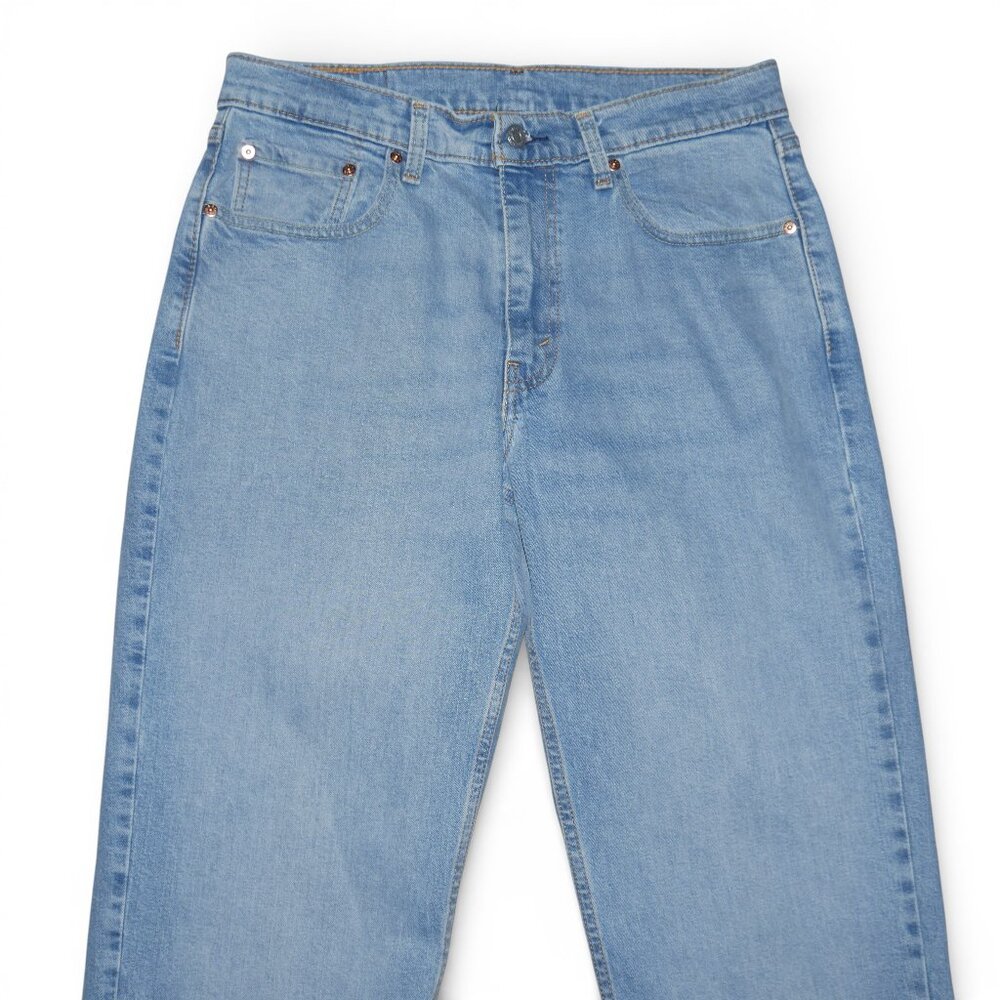 Levis 550 Relaxed Fit Jeans Men's Size 32x34 Premium Light Wash Denim NEW - Picture 4 of 10